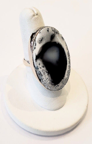 Opal Ring - Dendritic Opal