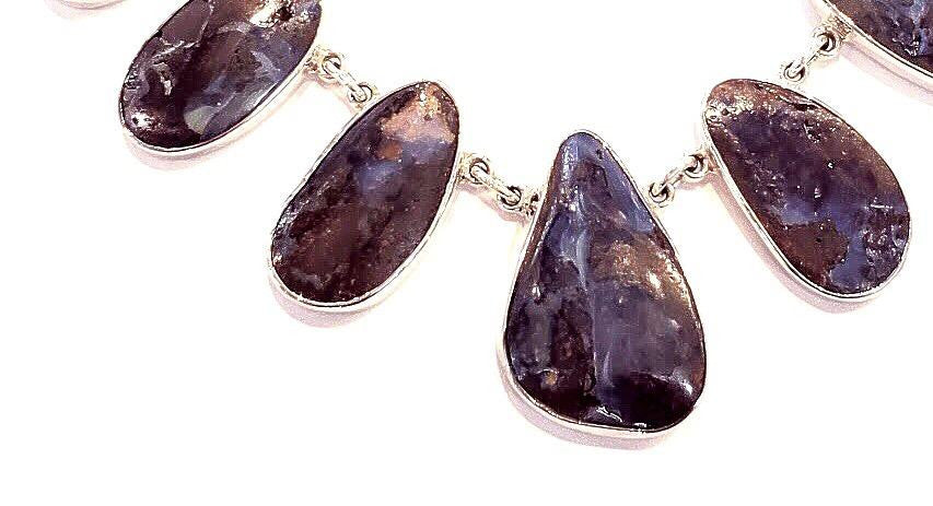 Opal Necklace - Australian Bolder Opal