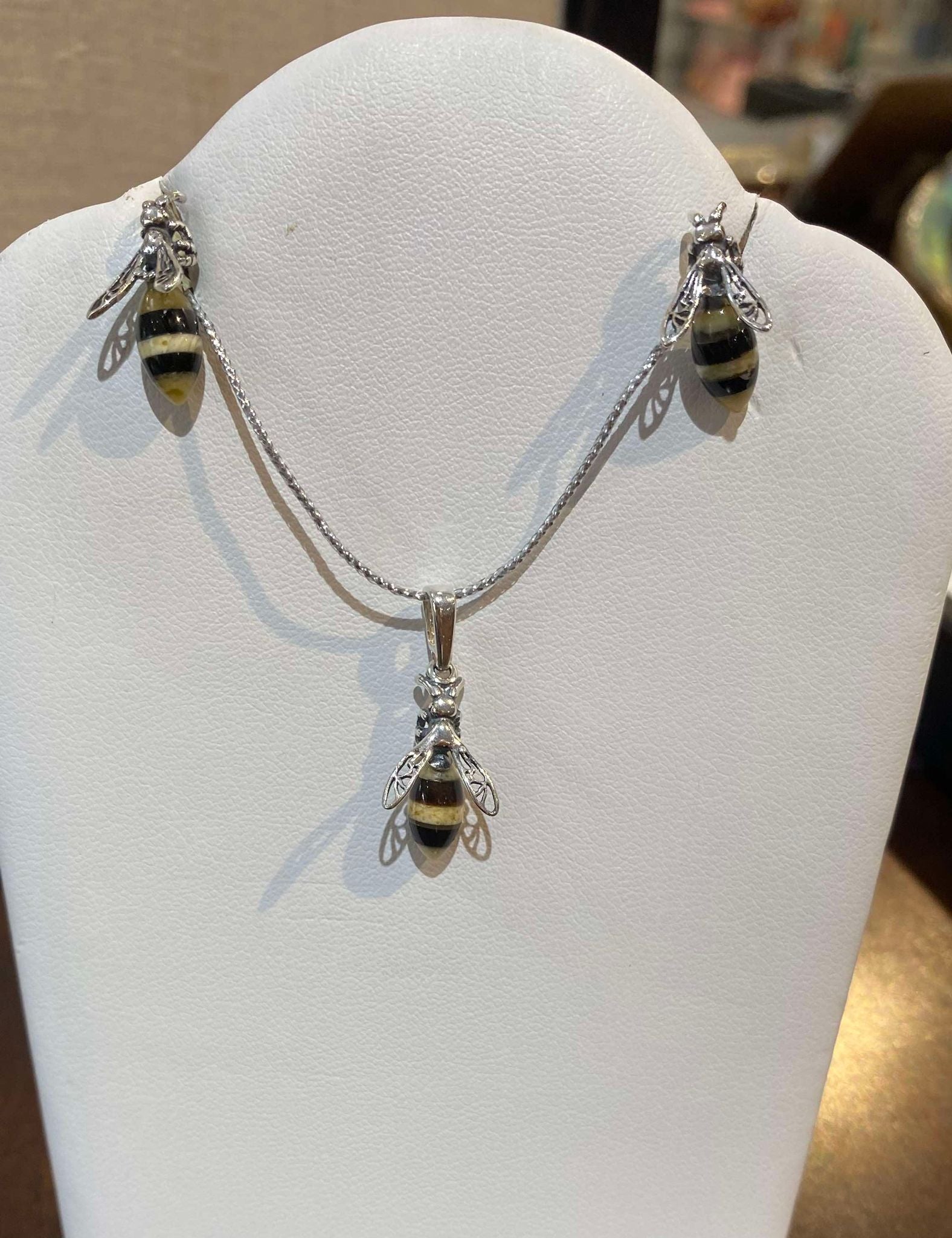 Baltic Amber Bumble Bee Set