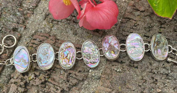 Abalone Tennis Bracelet