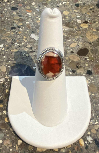 Mexican Opal Oval Ring