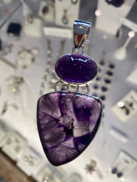 Star Amethyst Pendant